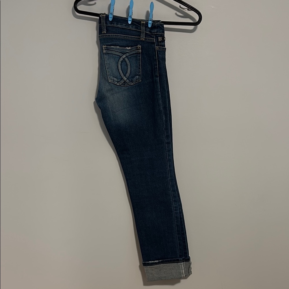 Dark Blue Bardot Women’s Denim Jeans